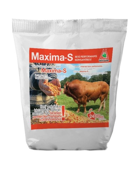 Maxima-S Besi Yemi 30kg Max Canlı Ağırlık Artışı